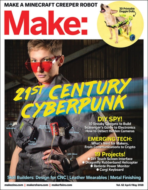 Book cover of: Make – Volume 62. By: Mike Senese