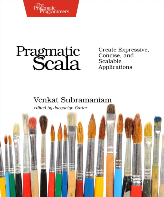 Book cover of: Pragmatic Scala 2e. By: Venkat Subramaniam