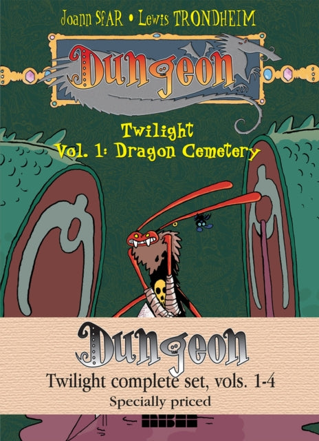 Book cover of: Dungeon: Twilight Complete Set Vols. 1-4. By: Alfred
