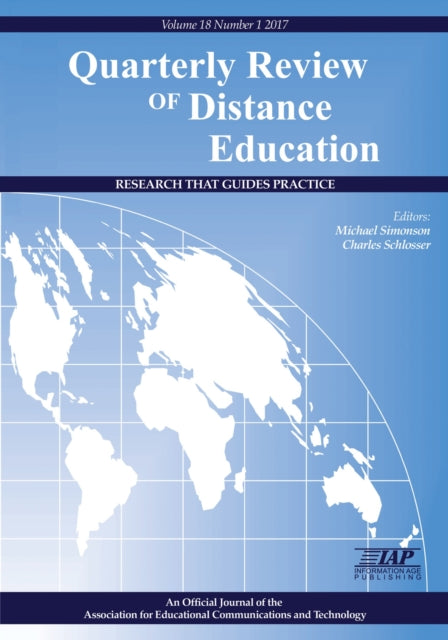 Book cover of: Quarterly Review of Distance Education Vol 18 Issue 1. By: Michael Simonson