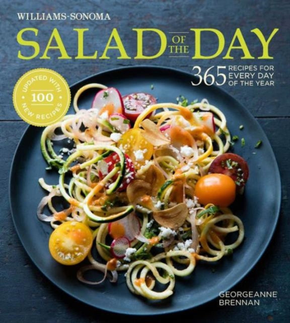 Book cover of: Salad of the Day. By: Georgeanne Brennan