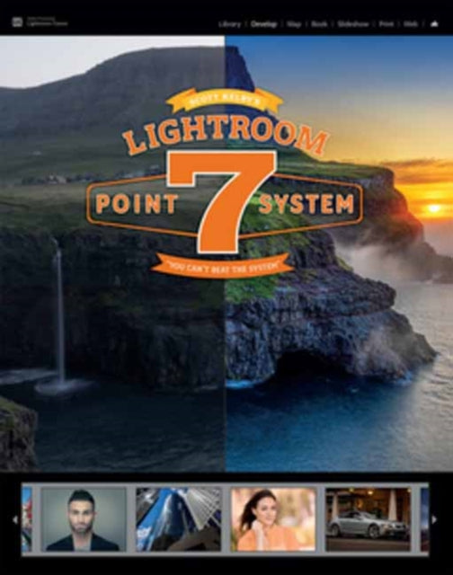 Book cover of: Scott Kelby's Lightroom 7-Point. By: Scott Kelby