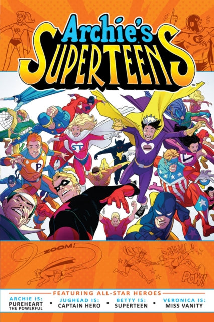 Book cover of: Archie's Superteens. By: Archie Superstars Staff
