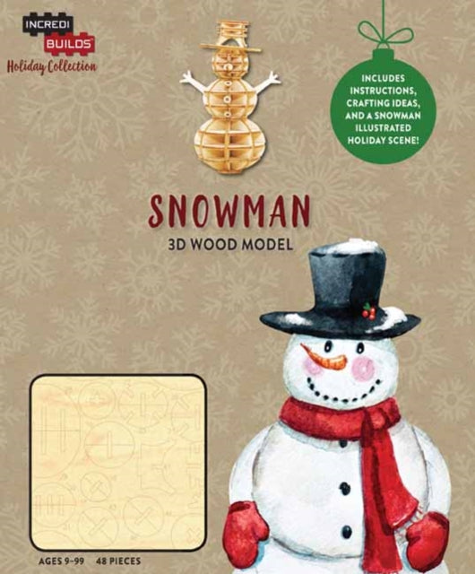 Book cover of: IncrediBuilds Holiday Collection: Snowman