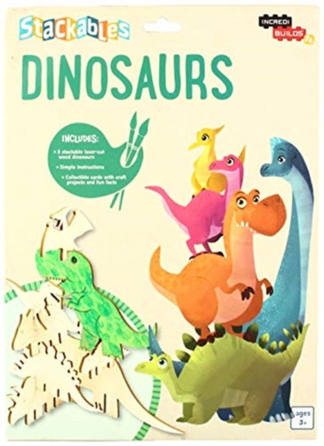 Book cover of: IncrediBuilds Jr.: Stackables: Dinosaurs
