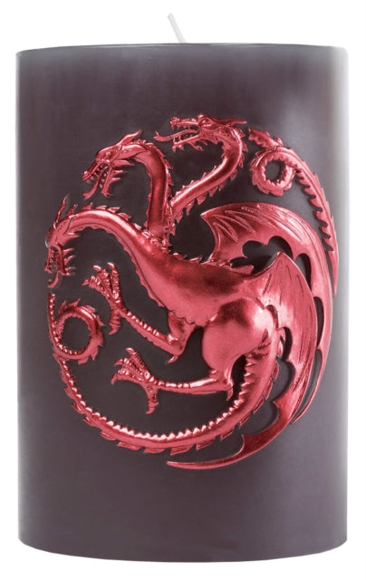 Book cover of: Game of Thrones: House Targaryen Sculpted Sigil Candle