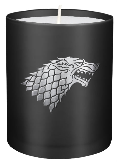 Book cover of: Game of Thrones: House Stark Large Glass Candle