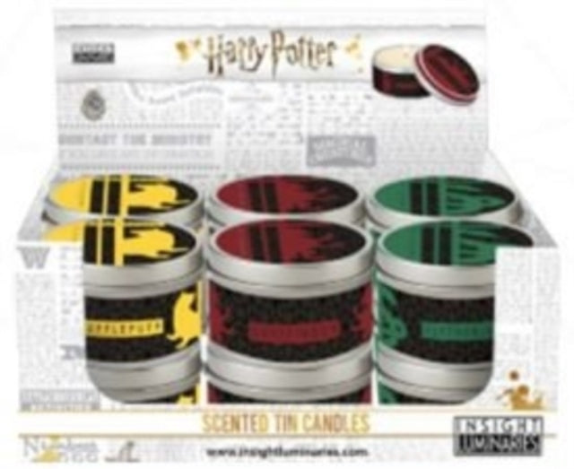 Book cover of: Harry Potter: Mixed Scent Tin Candles 24-pack