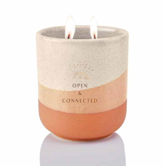 Book cover of: Connection Scented Ceramic Candle