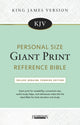 Book cover of: KJV Personal Size Giant Print Reference Bible. By: Hendrickson Hendrickson Bibles