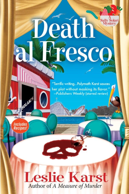 Book cover of: Death al Fresco. By: Leslie Karst