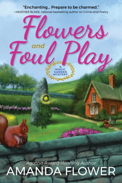 Book cover of: Flowers and Foul Play. By: Amanda Flower