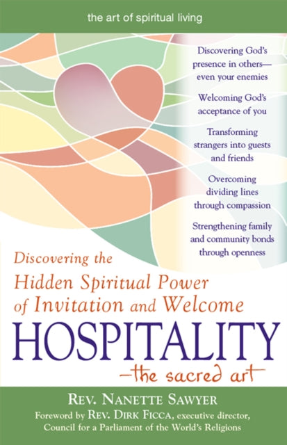 Book cover of: Hospitality—The Sacred Art. By: Nanette Sawyer