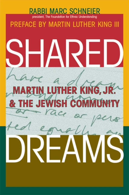 Book cover of: Shared Dreams. By: Rabbi Marc Shneier