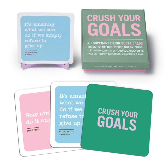 Book cover of: Knock Knock Crush Your Goals Inner-Truth Deck