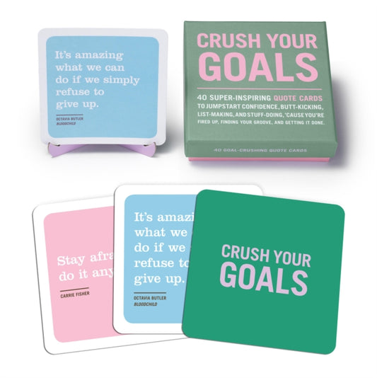 Book cover of: Knock Knock Crush Your Goals Inner-Truth Deck