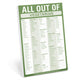 Book cover of: Knock Knock All Out Of Pad (Vegetarian)