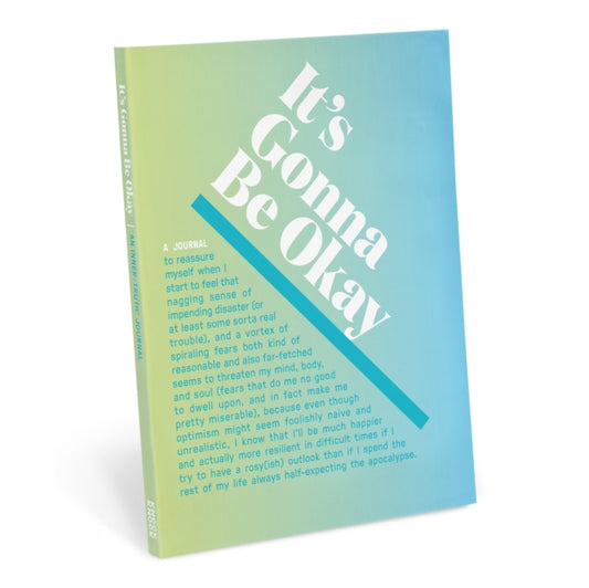 Book cover of: Knock Knock It's Gonna Be Okay Inner-Truth Journal (Ombre Edition)