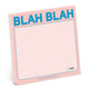 Book cover of: Knock Knock Blah Blah Sticky Note (Pastel Edition)