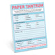 Book cover of: Knock Knock Paper Tantrum Nifty Note Pad (Pastel Version). By: Knock Knock Knock