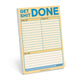 Book cover of: Knock Knock Get Shit Done Great Big Stickies (Pastel Version)