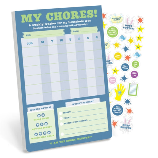Book cover of: Knock Knock Kids Chore Chart Can-Do Pads