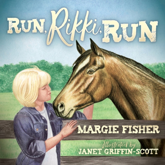Book cover of: Run Rikki Run. By: Margie Fisher