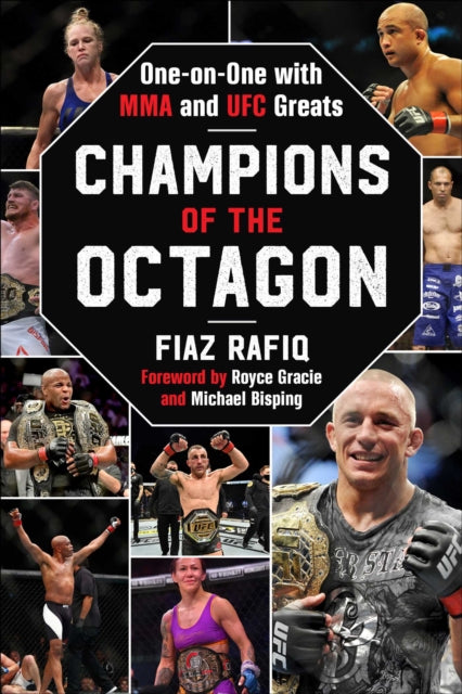 Book cover of: Champions of the Octagon. By: Fiaz Rafiq