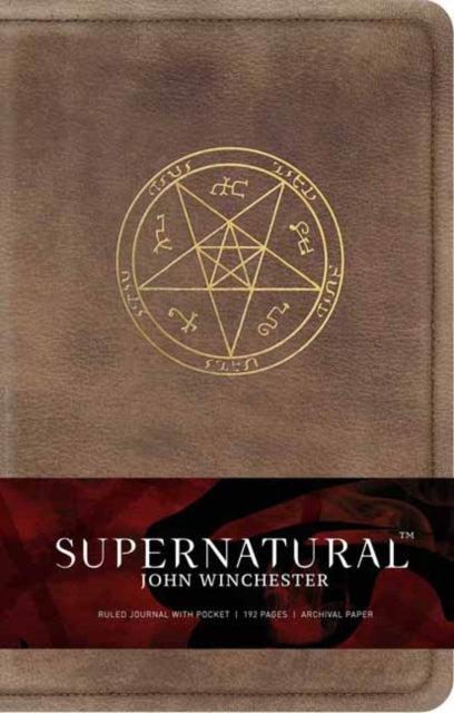 Book cover of: Supernatural: John Winchester Hardcover Ruled Journal