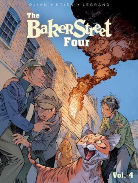 Book cover of: Baker Street Four, Volume 4. By: Olivier Legrand