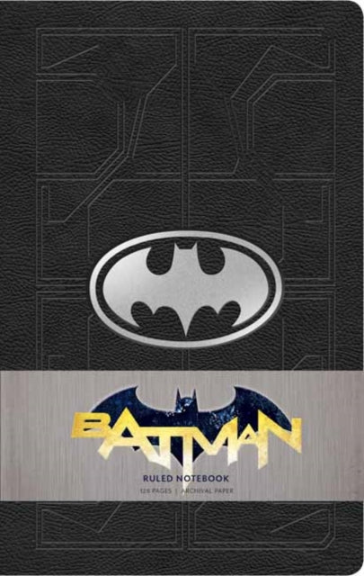 Book cover of: DC Comics: Batman Ruled Notebook
