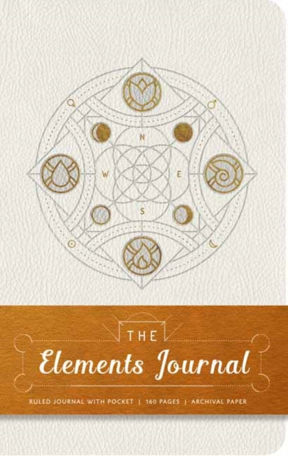 Book cover of: Four Elements Hardcover Ruled Journal
