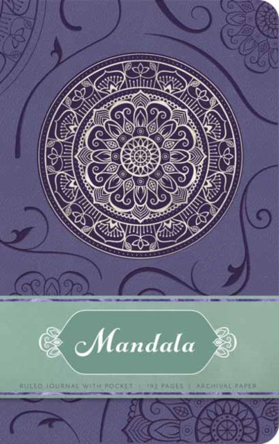Book cover of: Mandala Hardcover Ruled Journal