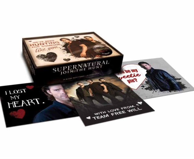 Book cover of: Supernatural Valentine's Day Blank Boxed Note Cards