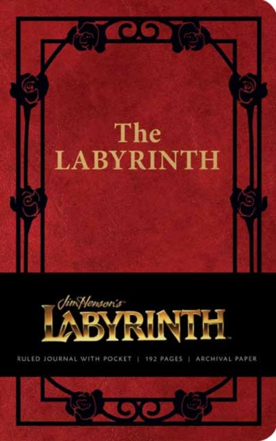 Book cover of: Labyrinth Hardcover Ruled Journal