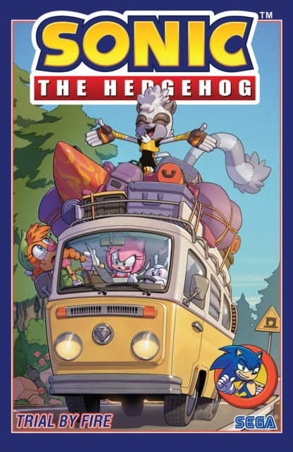 Book cover of: Sonic the Hedgehog, Vol. 12: Trial by Fire. By: Evan Stanley
