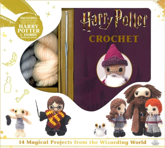 Harry Potter Crochet 9781684128877 Lucy Collin