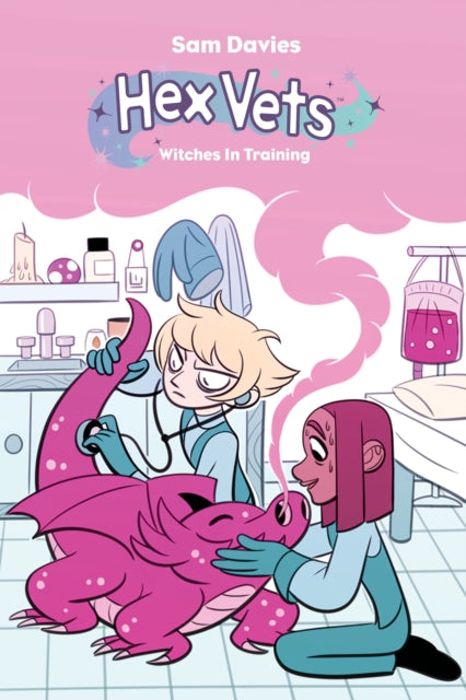 Book cover of: Hex Vets: Witches in Training. By: Sam Davies