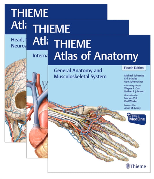 Book cover of: THIEME Atlas of Anatomy, Three Volume Set, Fourth Edition