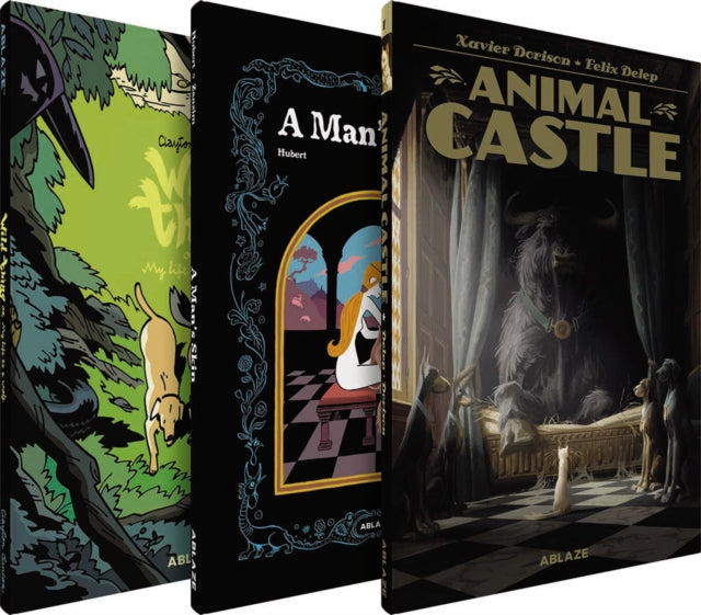 Book cover of: Ablaze Spotlight on Fables Collected Set. By: Clayton Junior
