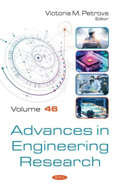 Book cover of: Advances in Engineering Research. By: Victoria M. Petrova