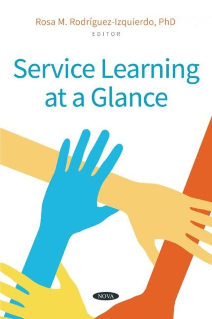 Book cover of: Service Learning at a Glance. By: Rosa M. Rodríguez-Izquierdo
