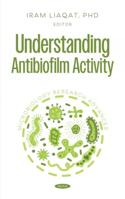 Book cover of: Understanding Antibiofilm Activity. By: Iram Liaqat