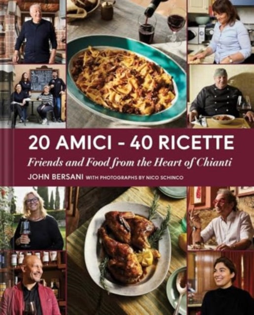 Book cover of: 20 Amici – 40 Ricette (20 Friends — 40 Recipes). By: John Bersani