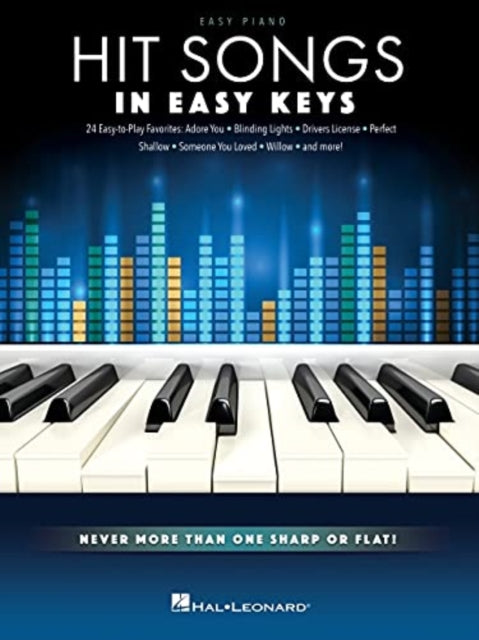 Book cover of: Hit Songs - In Easy Keys. By: Hal Leonard Corp.