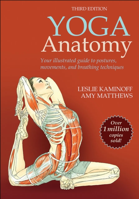 Book cover of: Yoga Anatomy. By: Leslie Kaminoff