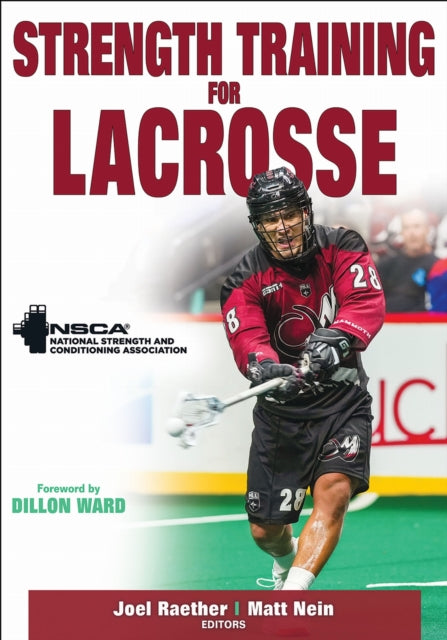 Book cover of: Strength Training for Lacrosse. By: Joel Raether