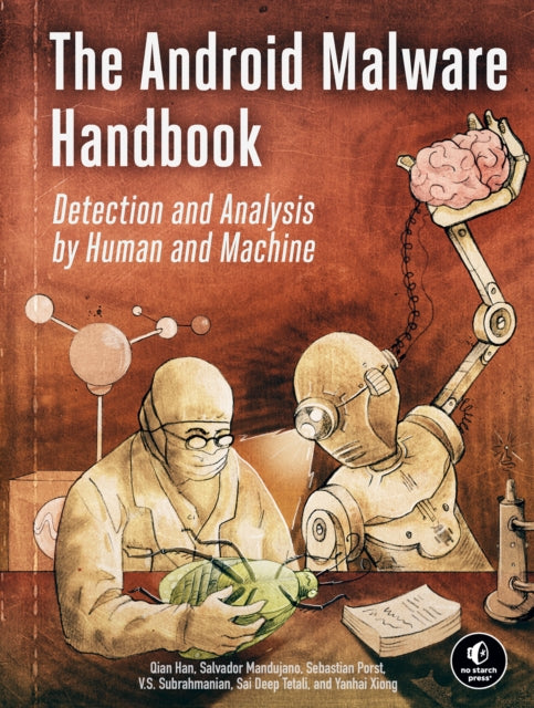 Book cover of: Android Malware Handbook. By: Qian Han