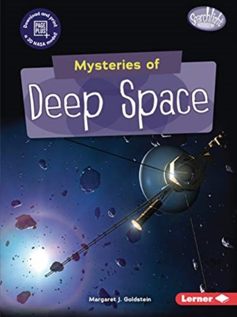 Book cover of: Mysteries of Deep Space. By: Margaret J. Goldstein