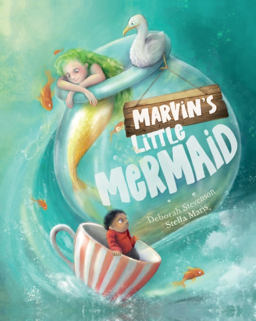 Book cover of: Marvin's Little Mermaid. By: Deborah Stevenson